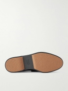 Zegna - Udine Leather Penny Loafers - Black