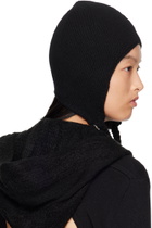 HYEIN SEO Black Tassel Charm Beanie