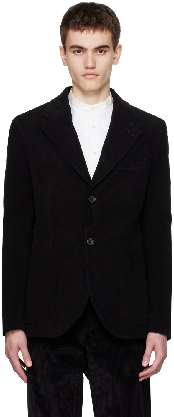 3MAN Black Two-Button Blazer