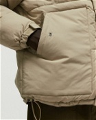 By Parra Trees In Wind Puffer Jacket Beige - Mens - Down & Puffer Jackets