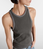 Acne Studios Waffle-knit cotton tank top