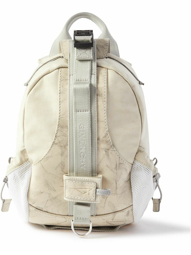 Photo: Givenchy - G-Trail Small Nubuck and Canvas Backpack