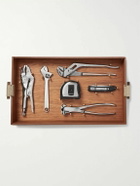 Lorenzi Milano - Tool Kit with Mahogany Wood Box