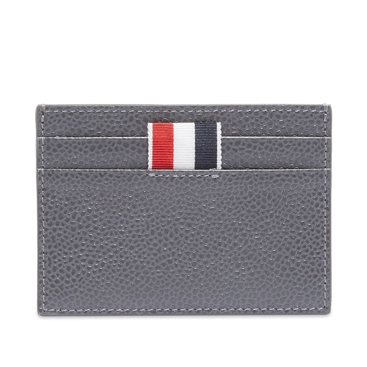 Photo: Thom Browne Name Tag Leather Card Holder