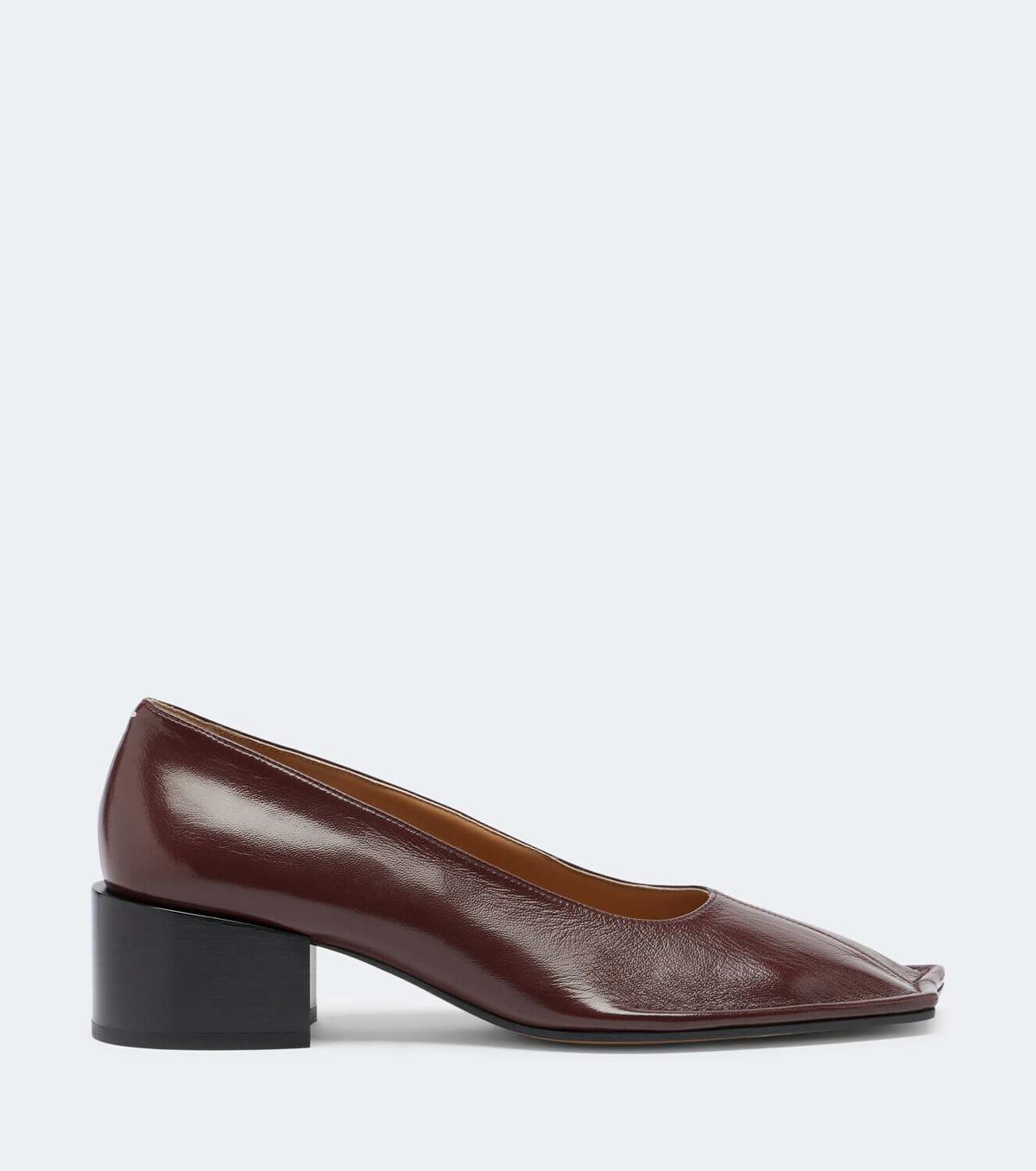 Maison Margiela Piped leather pumps