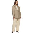 Calvin Klein Collection Beige Avery Blazer