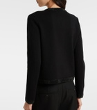 Tory Burch Embellished wool-blend cardigan