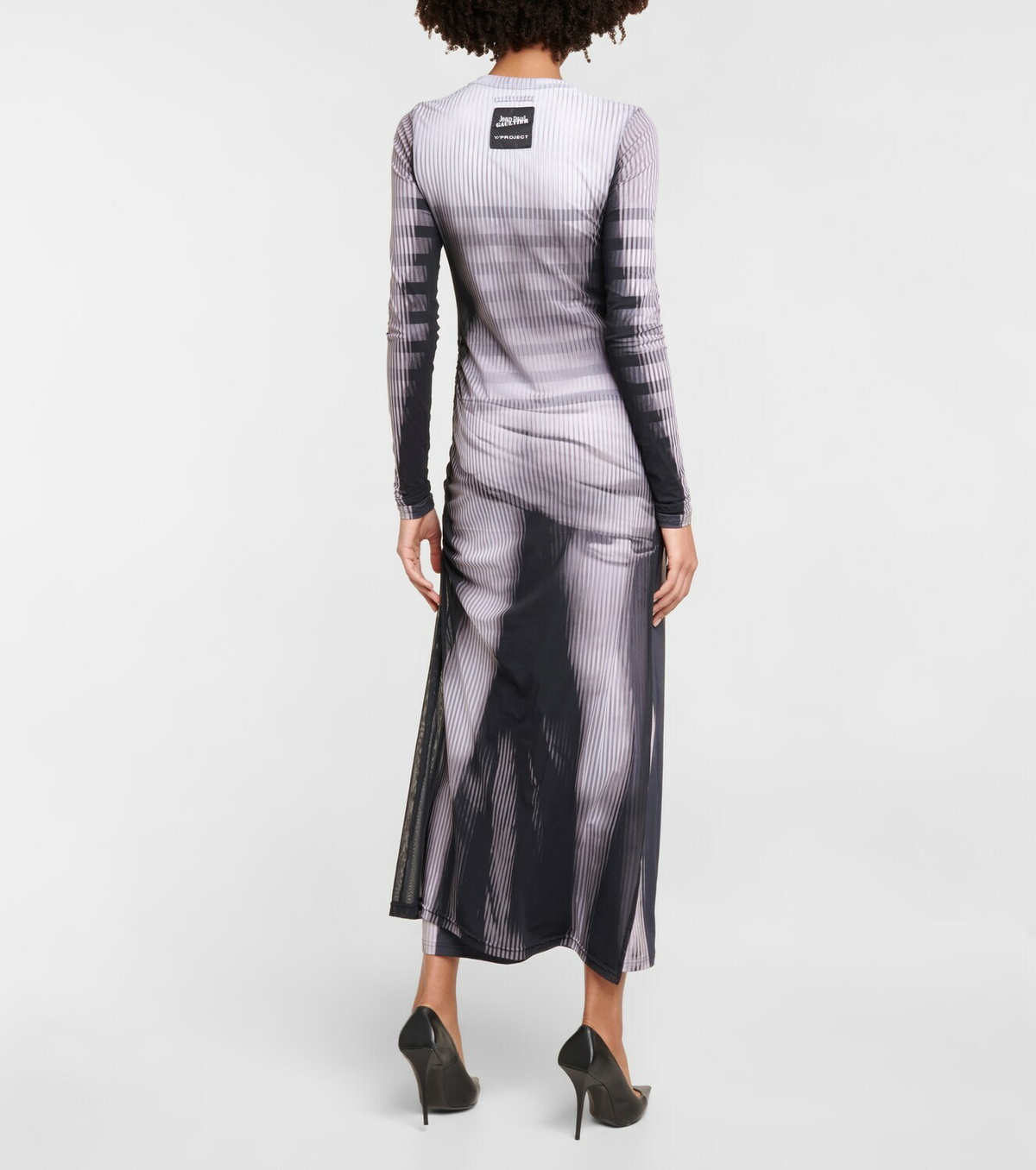 Jean Paul Gaultier Y/PROJECT ロングドレス x Jean Paul Gaultier Body Morph maxi dress in multicoloured