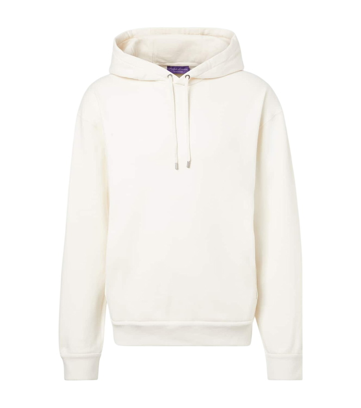 Photo: Ralph Lauren Purple Label Cotton and cashmere jersey hoodie