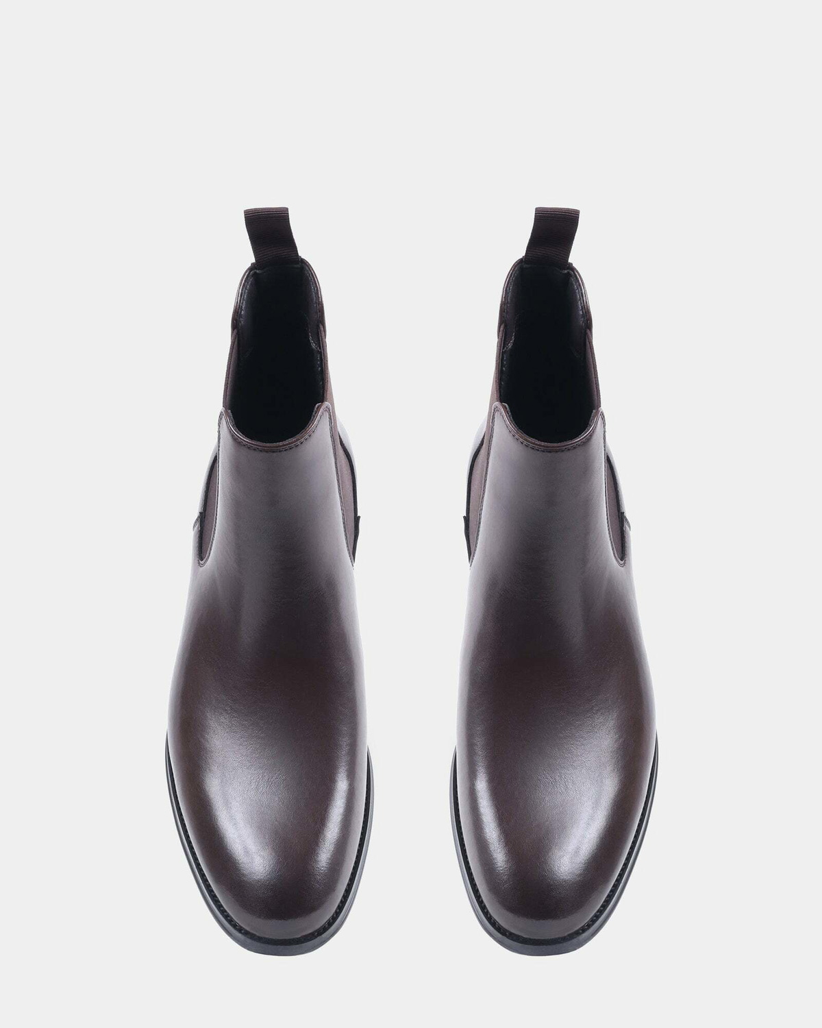 Steve Madden Aldair Boots in Dark Brown