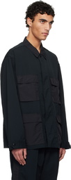 nanamica Black ALPHADRY Utility Jacket