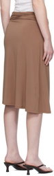 Paris Georgia Brown Elemental Ida Midi Skirt