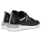 Tod's - Leather and Neoprene Sneakers - Men - Black