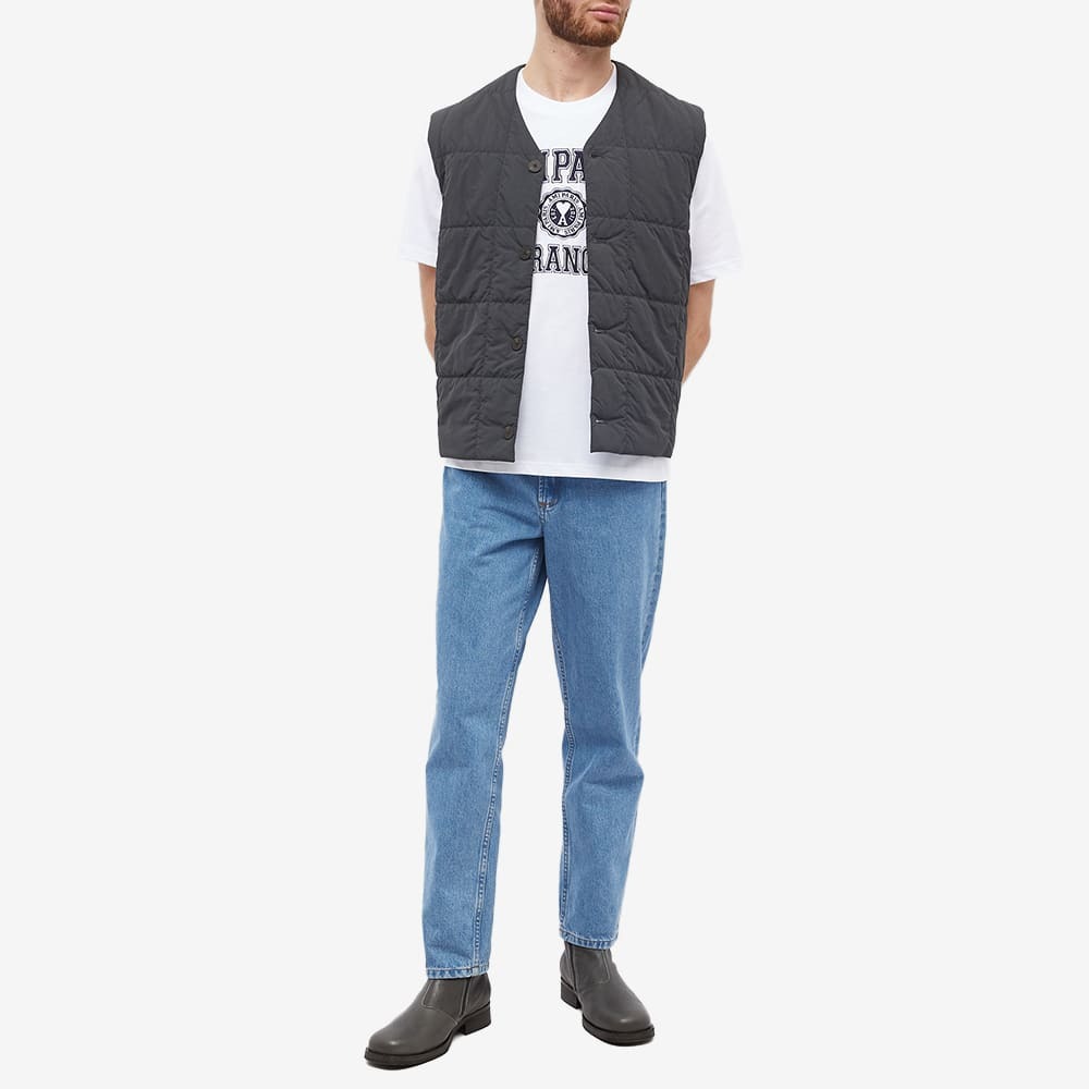 AMI Men's Paris Varsity Logo T-Shirt in White