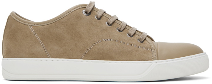 Photo: Lanvin Taupe DBB1 Sneakers