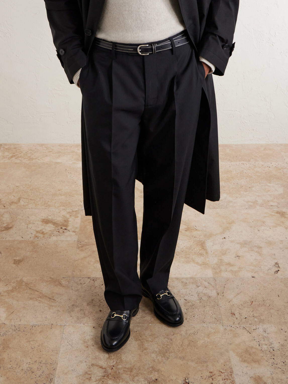 Grenson - Franklin Horsebit-Embellished Leather Loafers - Black