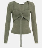 Simkhai - Alexia ribbed-knit top