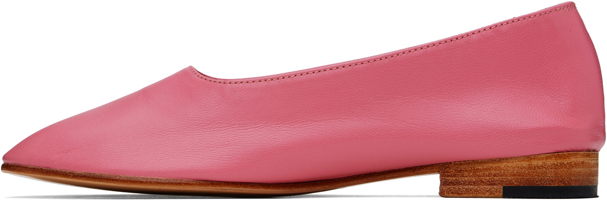 Martiniano Pink Glove Ballerina Flats