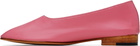 Martiniano Pink Glove Ballerina Flats