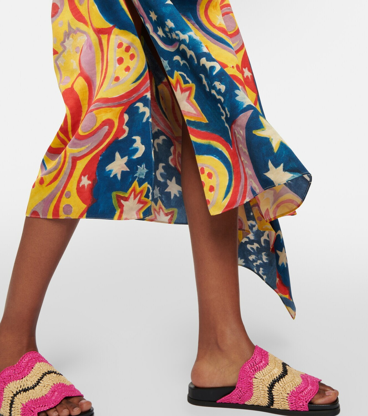 Marni Printed midi dress Marni