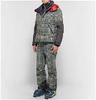 Moncler Genius - 3 Moncler Grenoble Palu CORDURA-Panelled Stretch-Cotton Velour Down Ski Jacket - Men - Multi