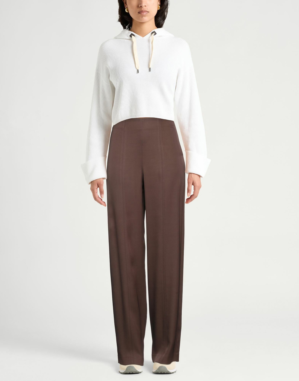 Loulou Studio Womens Pants Dark in Brown
