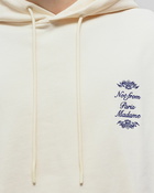 Drôle De Monsieur Le Hoodie Not From Paris Madame Ornements White - Mens - Hoodies