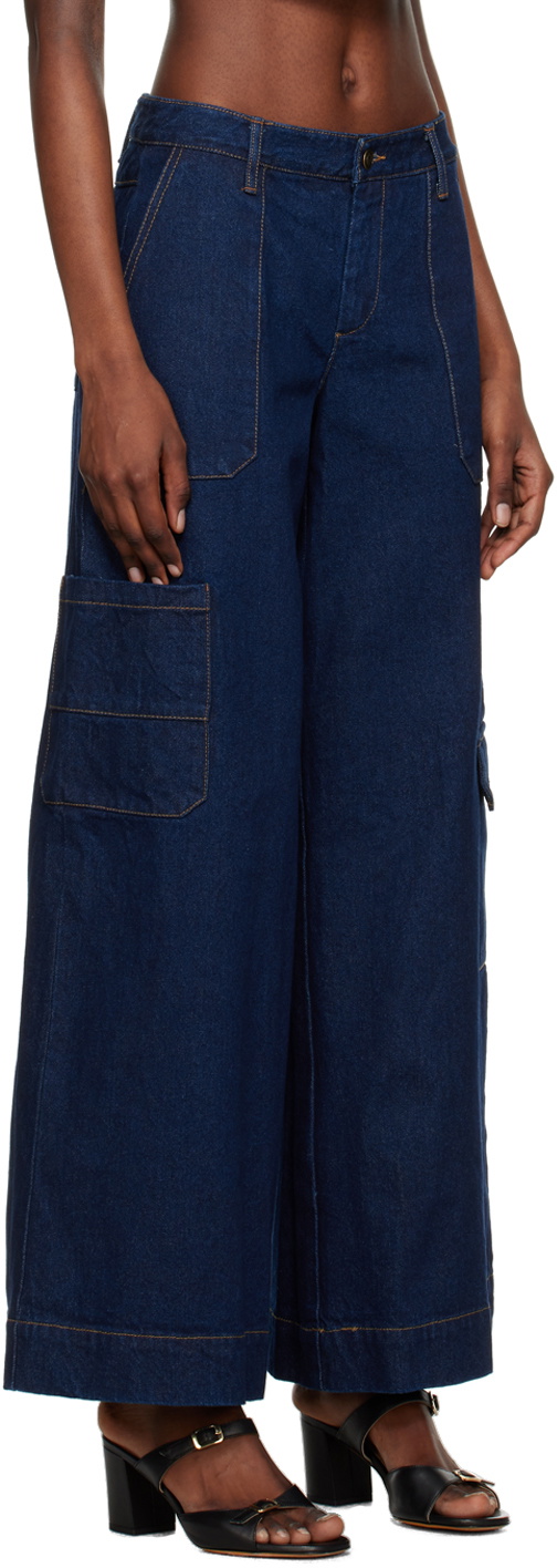 BEC + BRIDGE Blue Roxanne Ultra Wide Jeans