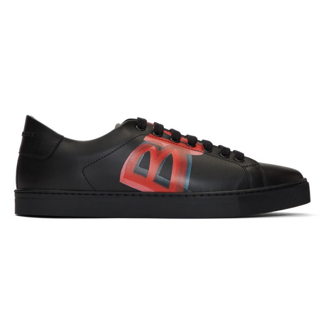 Photo: Burberry Black and Red Albert Sneakers