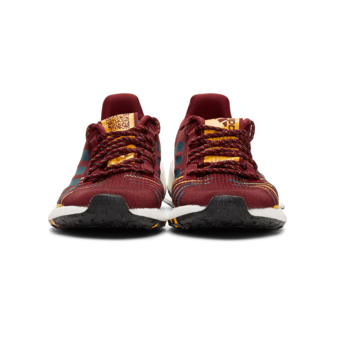 adidas x Missoni Burgundy PulseBOOST HD Sneakers