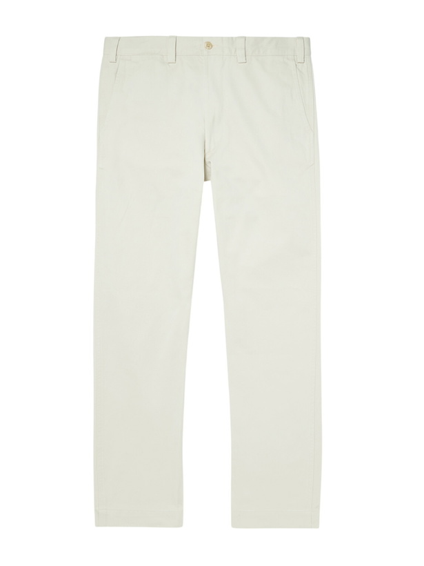 Photo: Polo Ralph Lauren - Straight-Leg Cotton-Twill Trousers - Neutrals