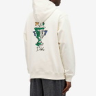 Drôle de Monsieur Men's Vase Popover Hoodie in Cream