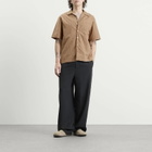 A.P.C. Men's Chemise Beckett Logo Shirt in Beige