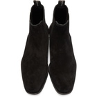 Alexander McQueen Black MICM Chelsea Boots