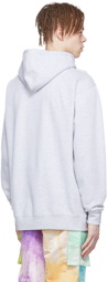 KidSuper Gray Cotton Hoodie