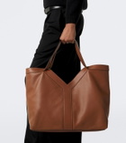 Saint Laurent Y Large leather tote bag