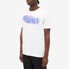 Marni Men's Watercolour Logo T-Shirt in Lily White