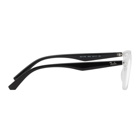 Ray-Ban Transparent and Black Rib Glasses