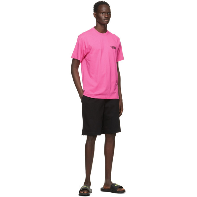 VETEMENTS Pink Limited Edition Logo T-Shirt