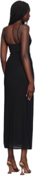 Miaou Black Thais Maxi Dress