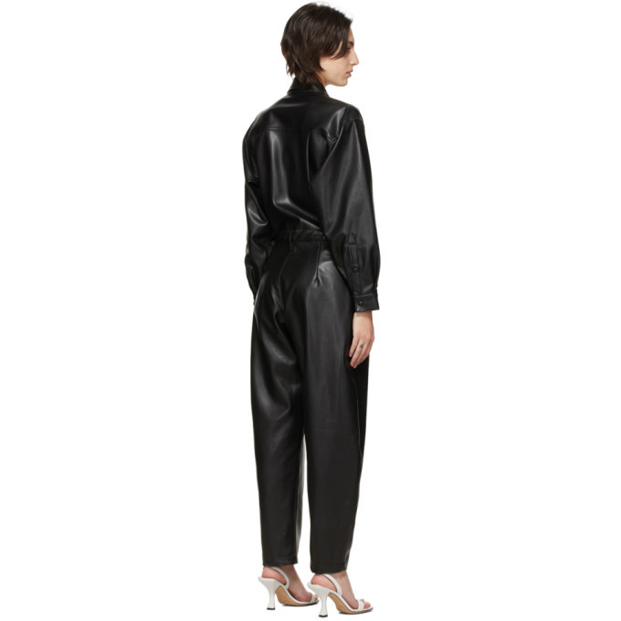 Vegan Leather Jumpsuit