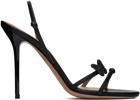 Blumarine Black Aura Heeled Sandals