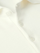 Brunello Cucinelli - Cotton Polo Shirt - White