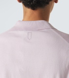 Canali Cotton and silk polo shirt