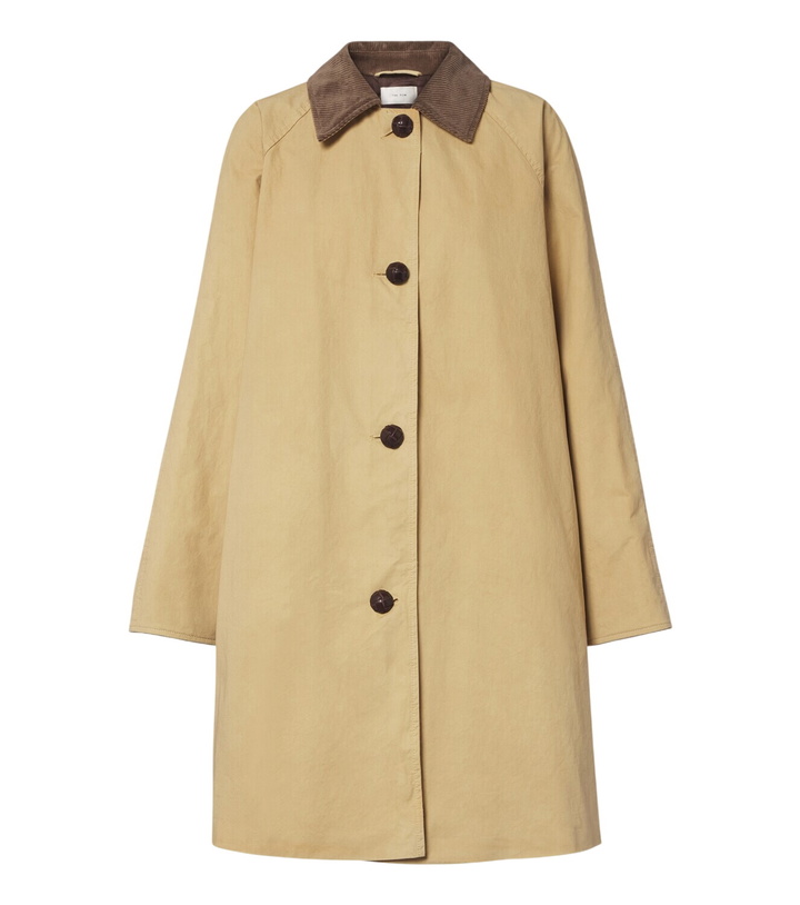 Photo: The Row Ina cotton gabardine coat