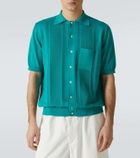Plan C Pointelle knitted cotton cardigan