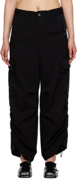 Noir Kei Ninomiya Black Elasticized Trousers