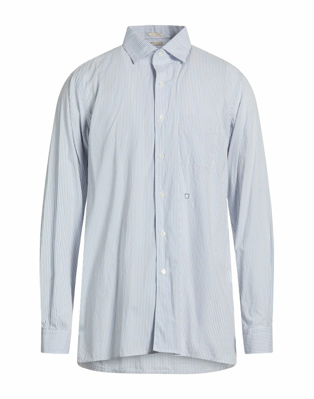 Photo: Massimo Alba Mens Shirt Slate in Blue
