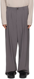 The Row Gray Rufus Trousers