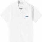 Off-White Men's Exact Opp Vacation Shirt in White